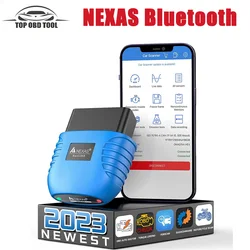 NEXAS Bluetooth OBD2 Scannner Engine Code Reader EOBD OBD 2 Diagnostic Scanner For IOS Android Windows Car Diagnostic Scan Tool