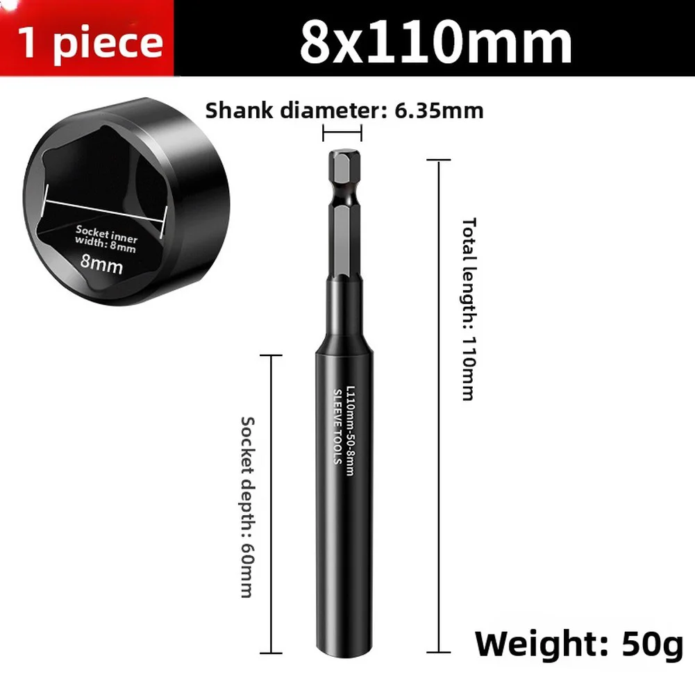 50mm Deep Socket Wrench for Automotive HVAC and Fabrication Tasks Chrome Vanadium Steel and Functional Geometry