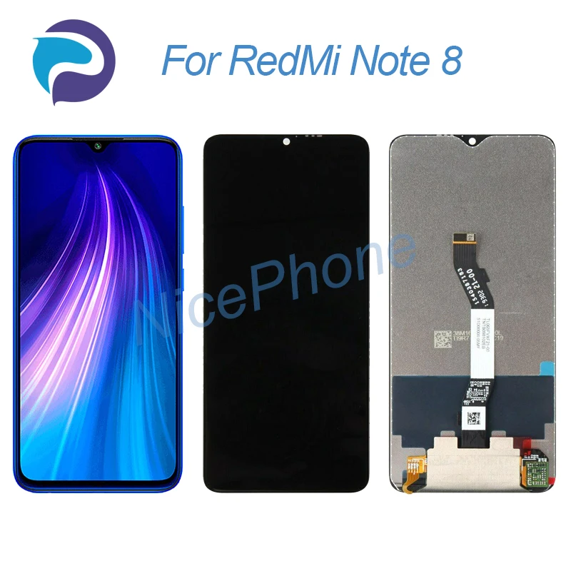 for XiaoMi RedMi Note 8 LCD Display Touch Screen Digitizer M1908C3JH, M1908C3JG, M1908C3JI RedMi Note 8 Screen Display LCD