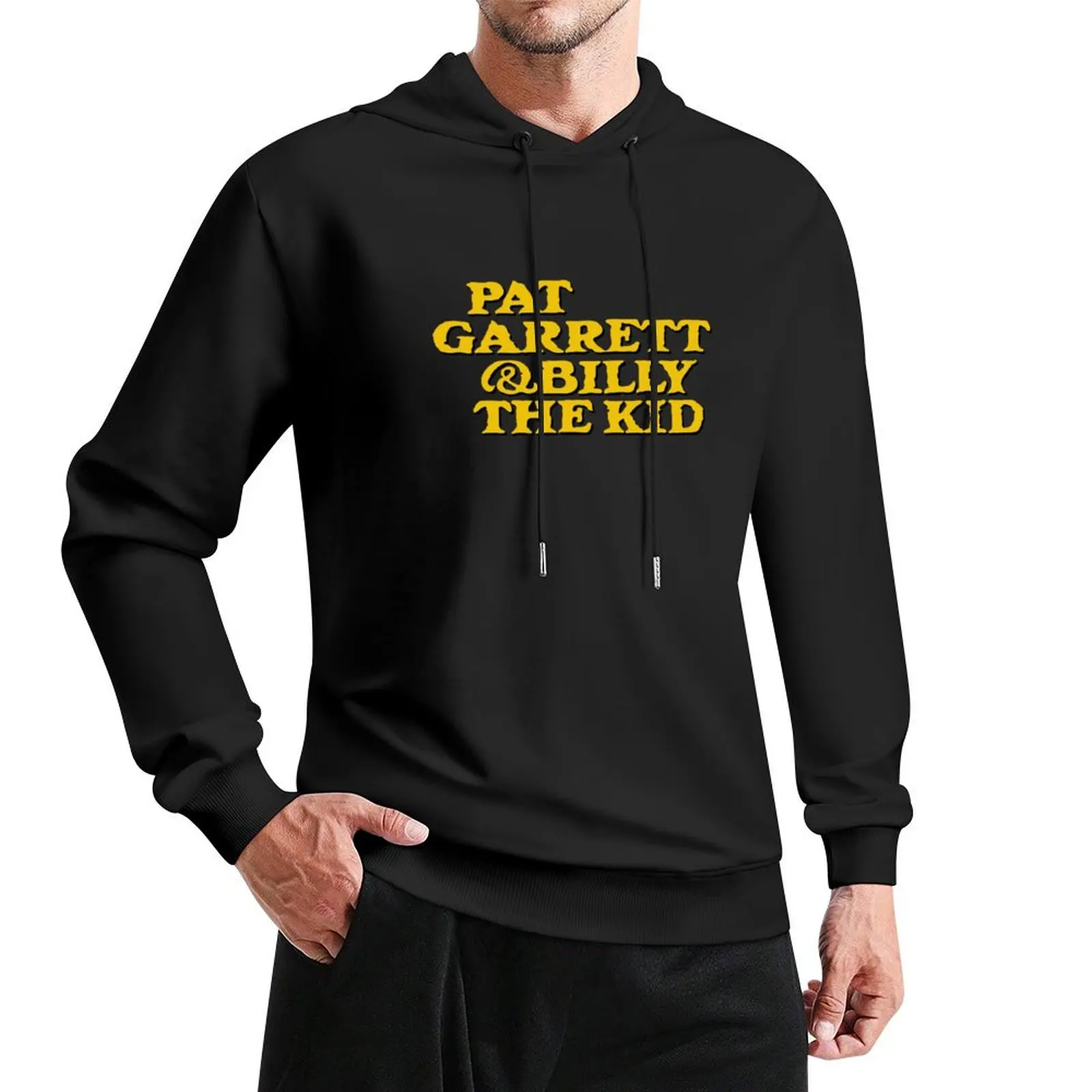 

Pat Garrett & Billy the Kid Pullover Hoodie mens clothes hooded shirt hoodies for men