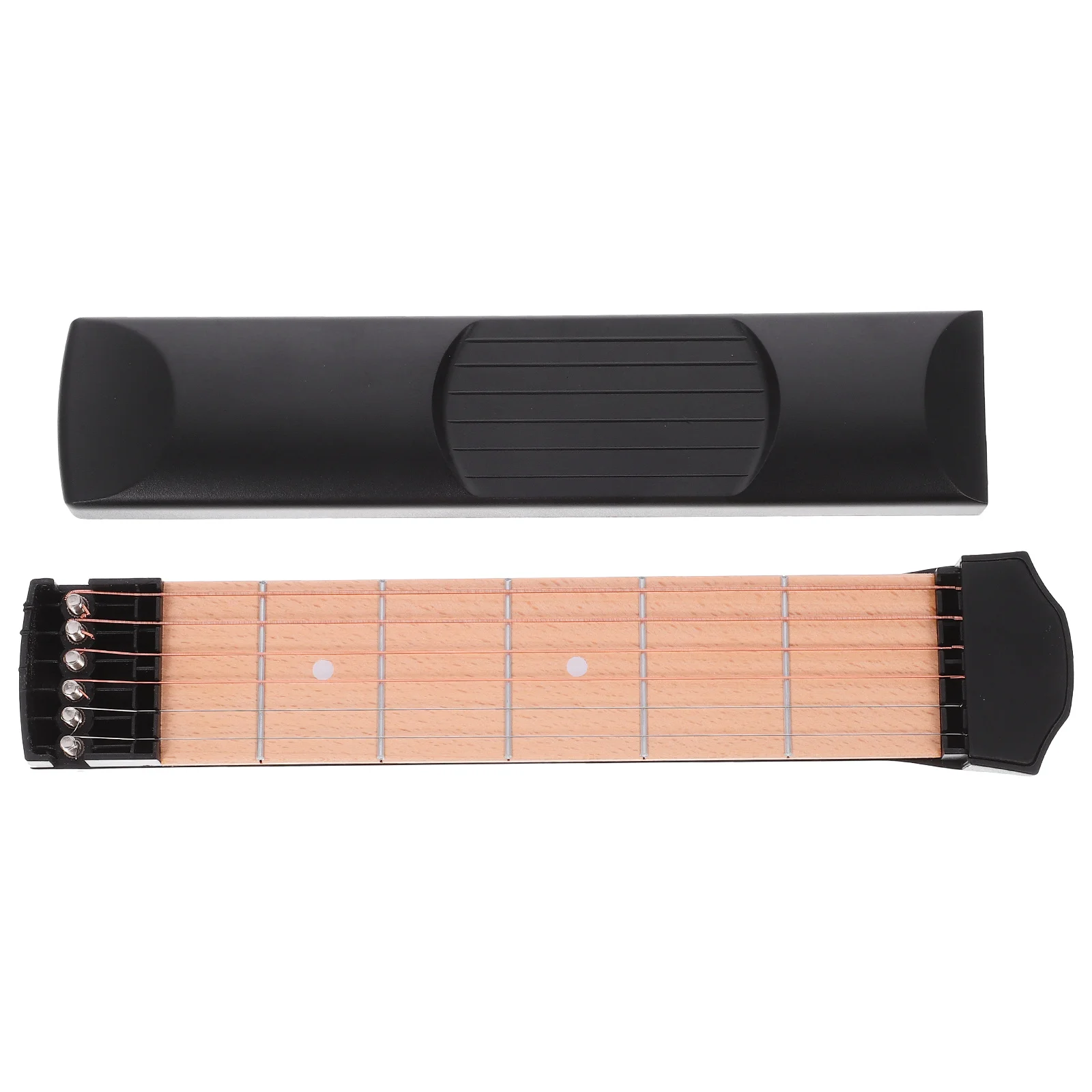 

Portable Pocket Guitar Practice Neck Compact Guitar Learning Tool for Folk Enthusiasts Train Chords Fretboard Skills on The Go