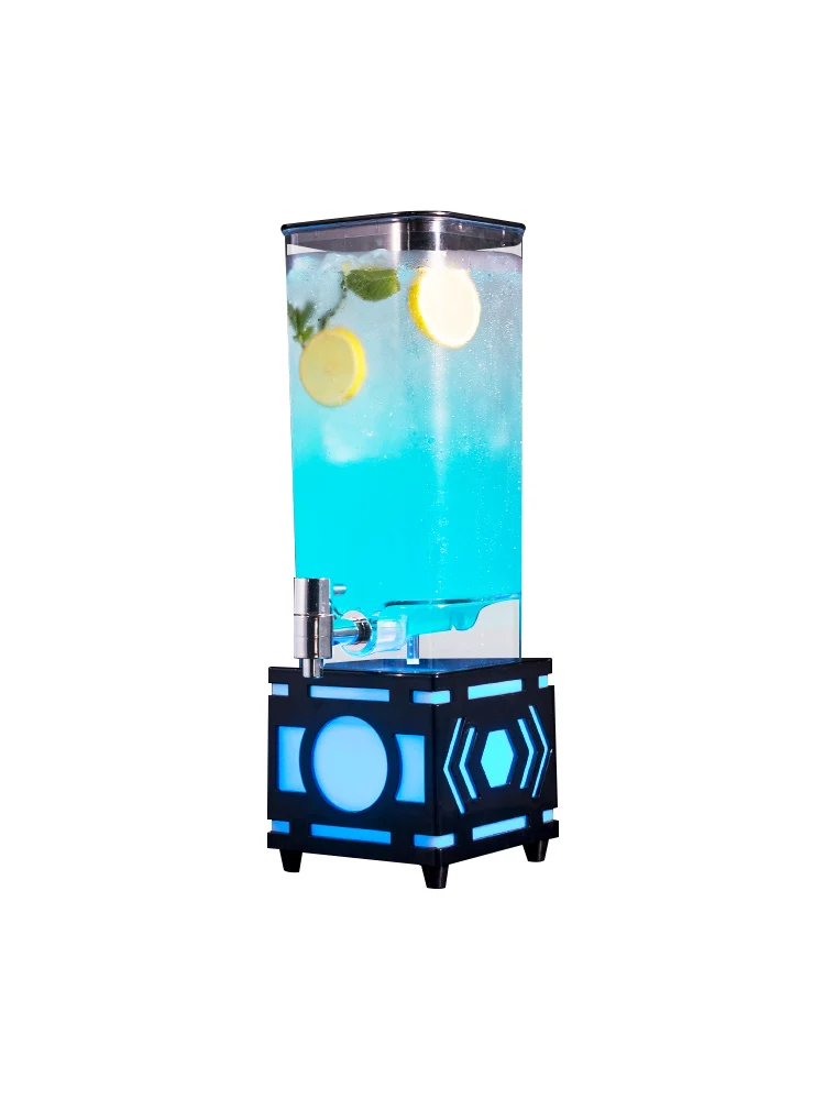 New colorful luminous wine cannons 3 liter bar KTV creative cola juice barrels with leading business.