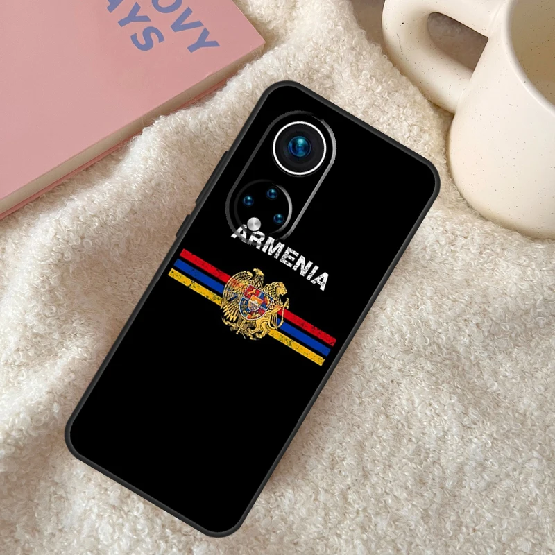 Armenia Armenians Flag Funda For Huawei P20 P30 P40 P60 Pro P Smart Nova 9 5T Honor Magic5 Lite X8 X9 a 50 70 Case