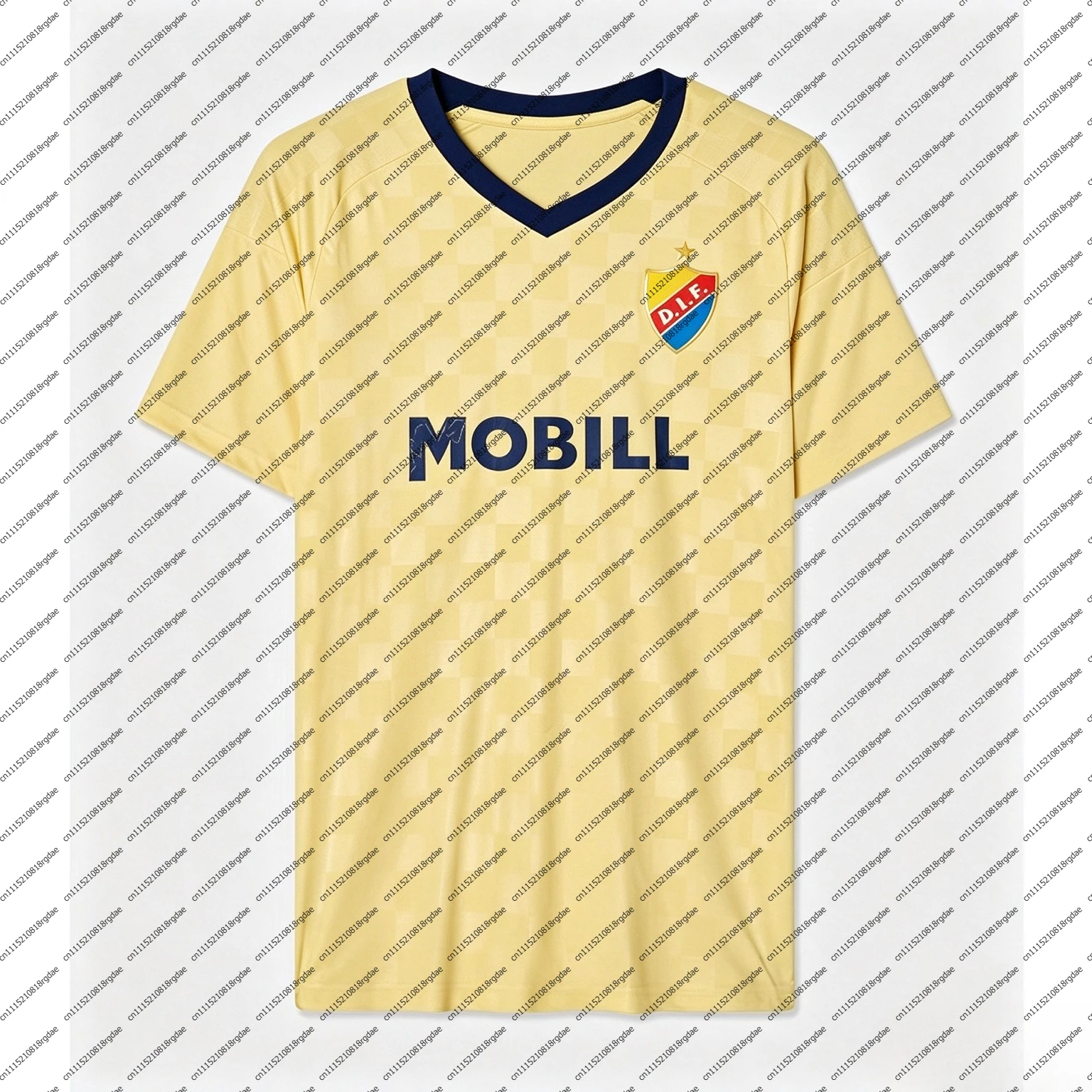 2026-27 Djurgårdens IF Home and Away T-Shirt with 3D Digital Print, Comfortable and Breathable Sports Casual Top