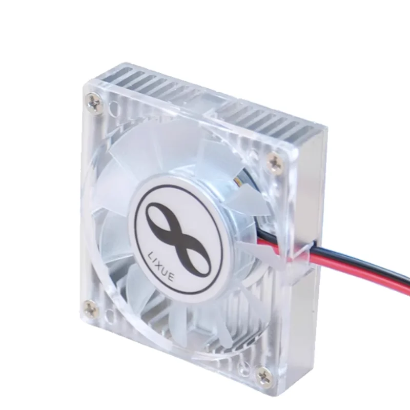 1PCS  cooling fan semiconductor hard disk chip radiator 5V 12V 4cm pure aluminum cooling and cooling blocK