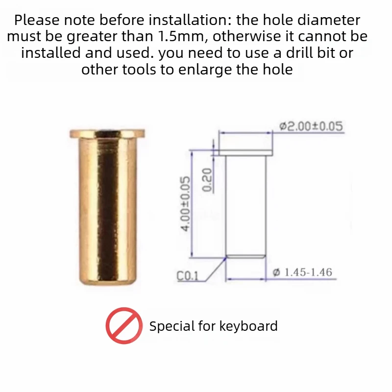20Pcs Hot‑Swap DIY Parts, Paw Spring, Built‑in Copper Post, With/Without Cap, Sleeve for Mouse & Mechanical Keyboard