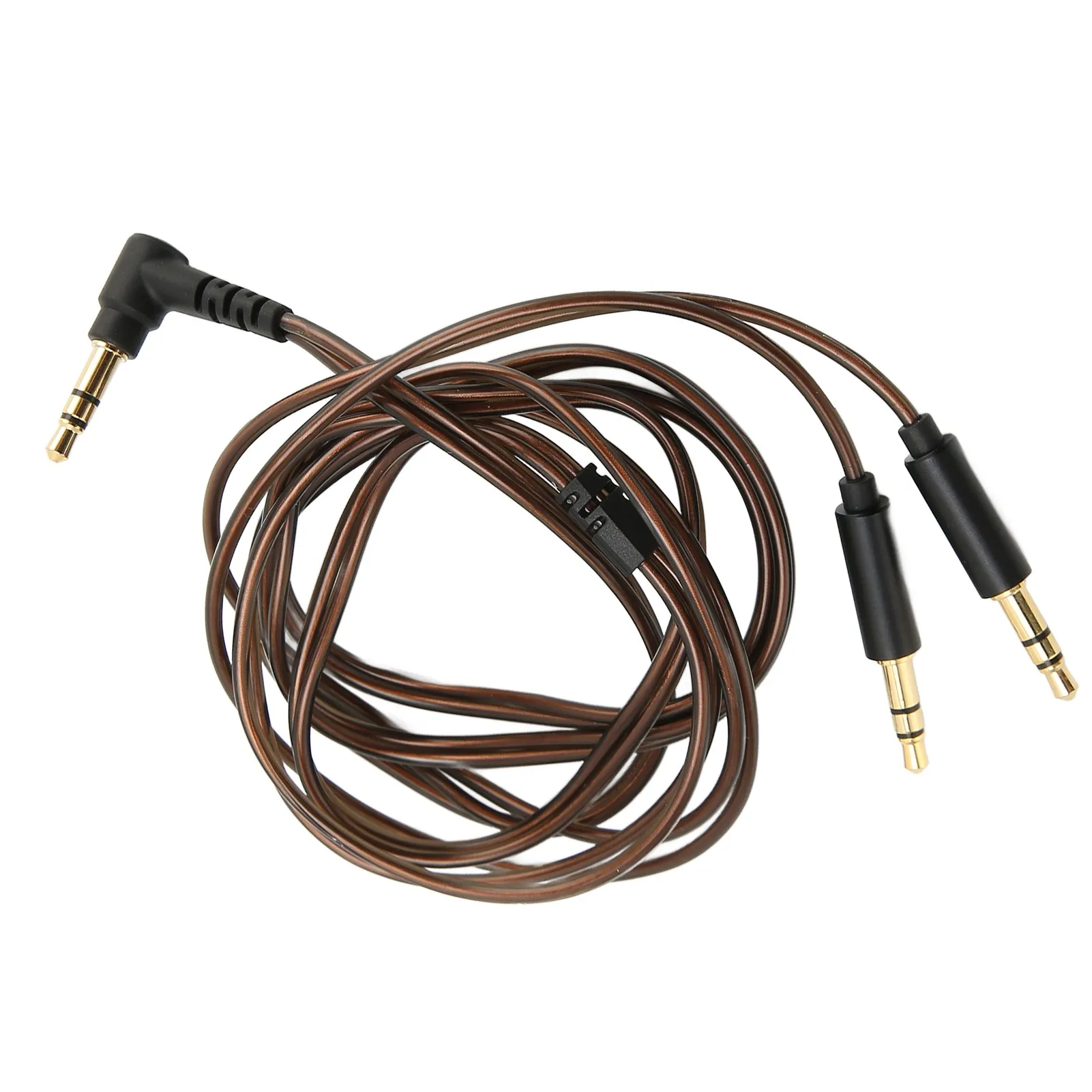 3.5mm To Dual 3.5mm Jack Male Cord OFC Core Headphone Upgrade Cable For Hifiman Sundara For Arya For Ananda