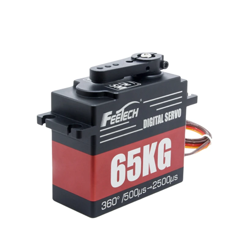 Feetech 65 كجم أجهزة رقمية 7.4 فولت الصلب والعتاد عزم دوران كبير 180/360 درجة RC أجهزة ل 1/5 باجا RCCar RC نموذج أجزاء هليكوبتر