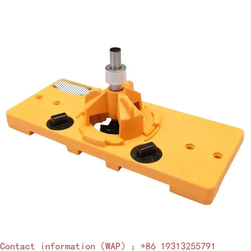 【Best-selling】Wood 35mm Hinge Hole Locator Drill Guide Wood Hole Saw Drill Locator Woodworking 35mm Drilling Hinged Hole Opener