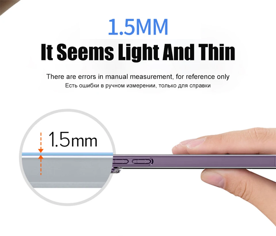 Luxuriöse klare Handyhülle für iPhone 16 15 14 13 12 11 Pro Max XR X XS 7 8 Plus, stoßfeste transparente Stoßstangen-Rückseite – Detail 6