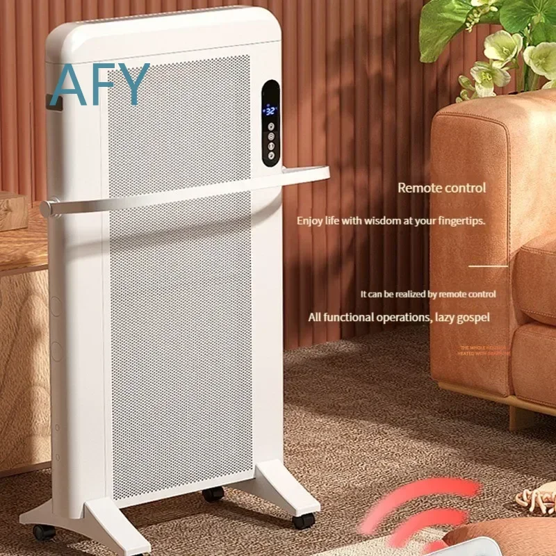 Electric Graphene Heater for 220V Household Use Energy Saving Fast Heating Whole Room Winter Warmth Large Area Stove for Home