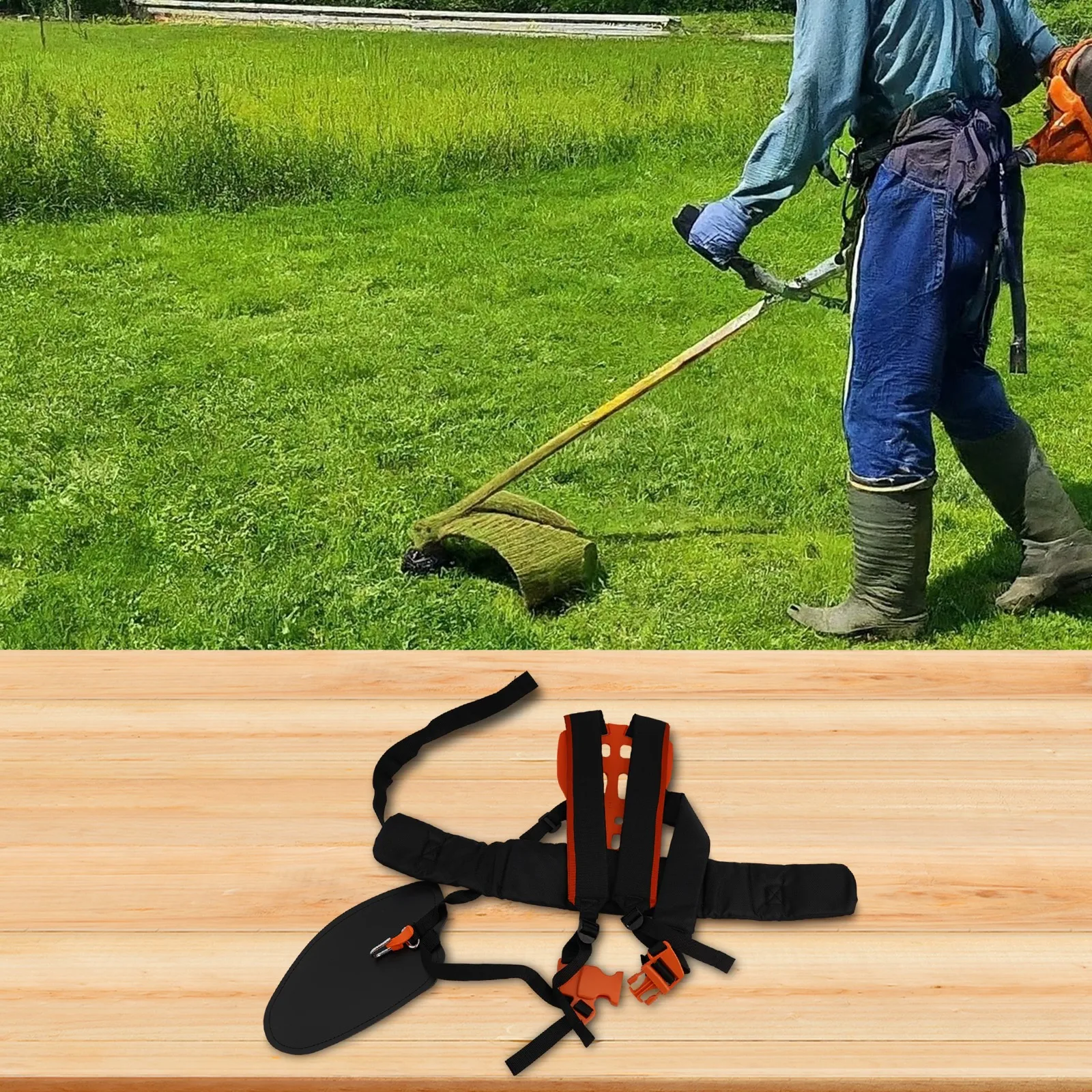 

Practical Brand New Shoulder Strap Harness Strap Accessories Comfortable Replacement For Brush Cutter For Echo