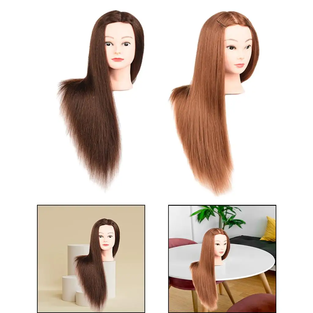 

Doll Head Makeup Doll for Cutting Braid Makeup Exercise Display