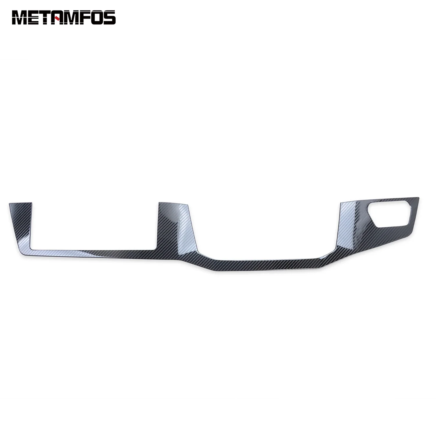 For Volkswagen VW Golf 8 MK8 Pro R 2020-2022 2023 Dashboard Instrument Board Panel Trim Navigation Frame Interior Accessories