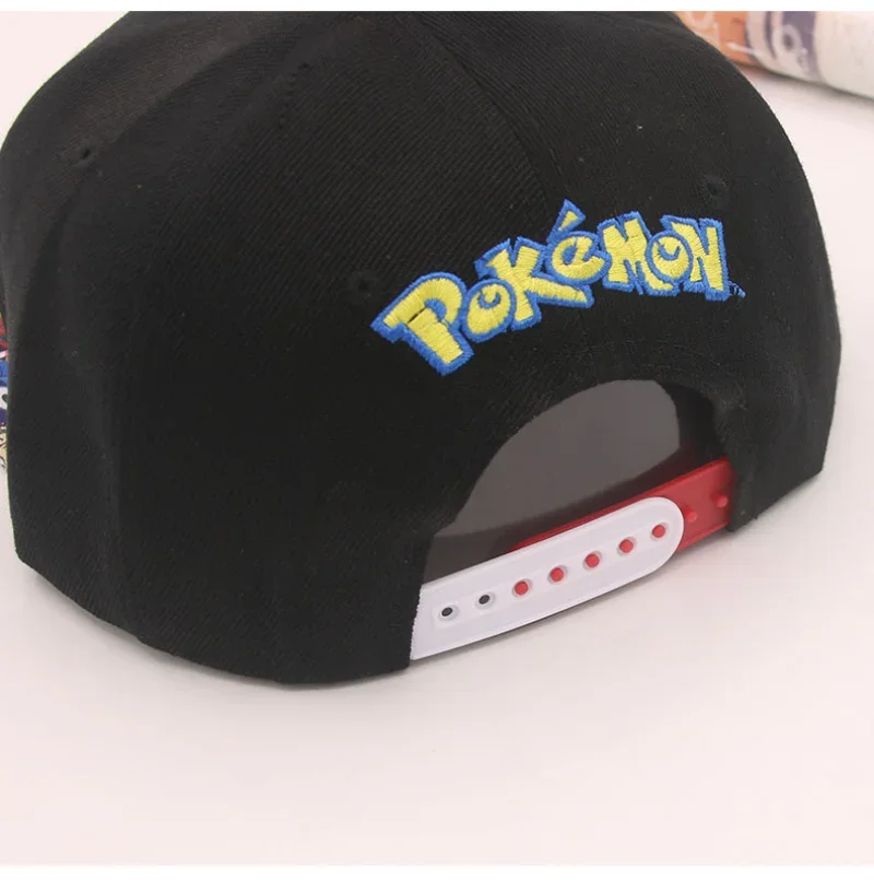 Pokemon Pikachu Embroidery Cap Boy Girl Baseball Hat Summer Sunhat Parent-child Cartoon Anime Outdoor Sport Shade Caps Kids Gift