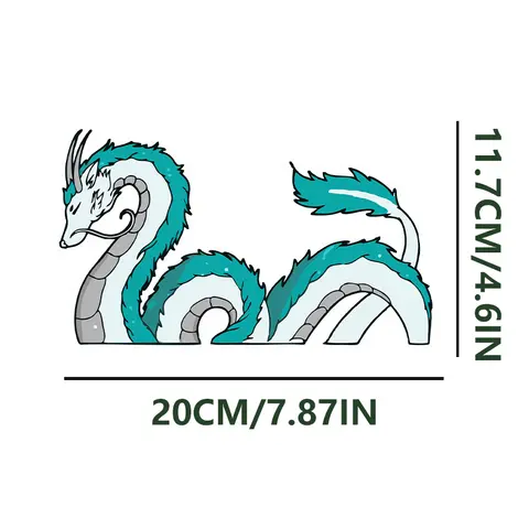 6 best sales dragon car decal - №2