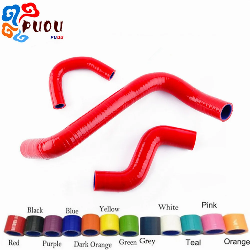 

FIT NISSAN MARCH ECVT CG13DE K11C 1.3L 92–03 Silicone Cooling Pipe Radiator Hoses Kit