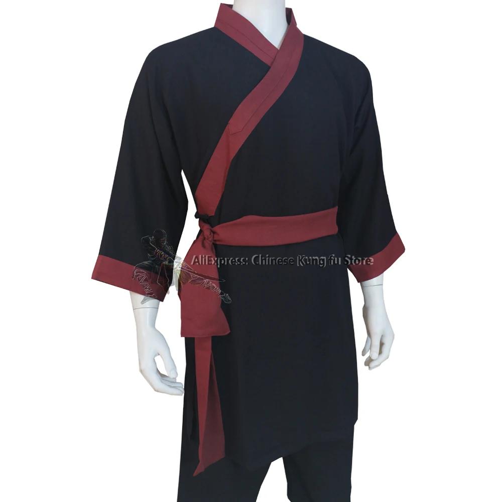 Summer Shaolin Monk Robe Buddhist Kung fu Uniform Tai Chi Martial arts Wing Chun Suit