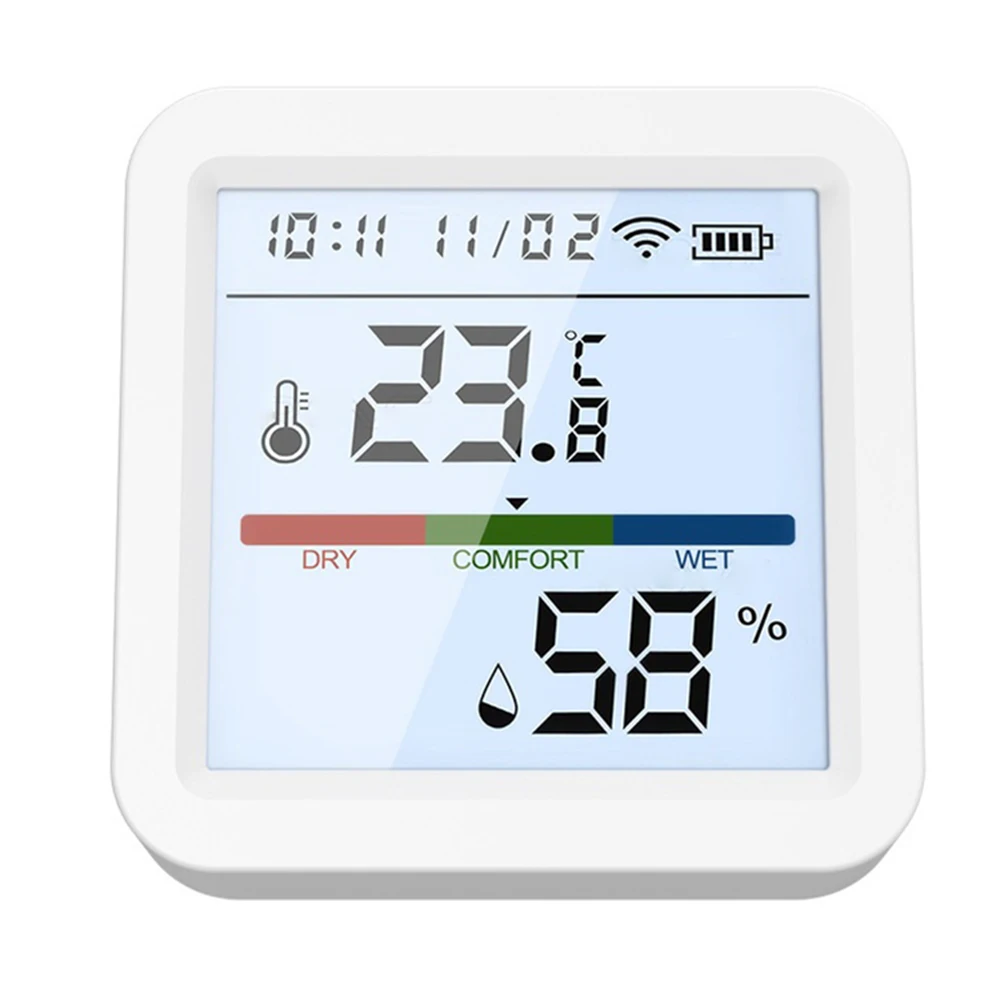 

Home Environment Control Humidity Sensor Backlight Display Backlight Hygrometer Device Display As Shown Customizable Settings