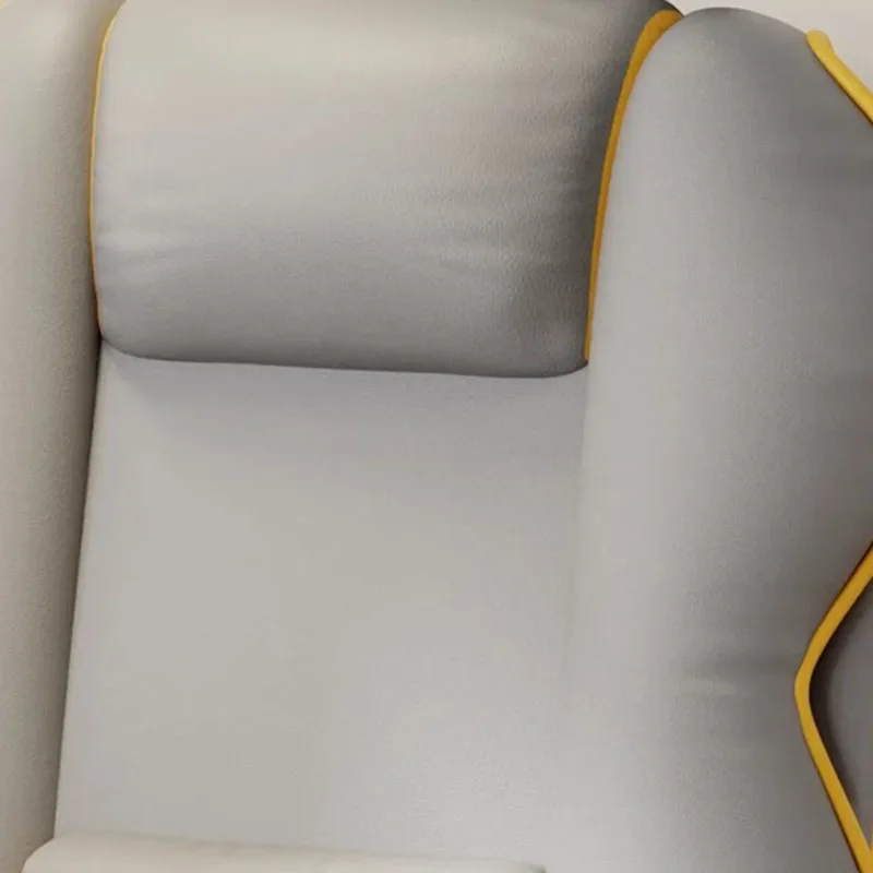 Cómoda silla de oficina, cojín de cuero para estudio, soporte Lumbar, cómoda silla de oficina, reposapiés reclinable, muebles de oficina