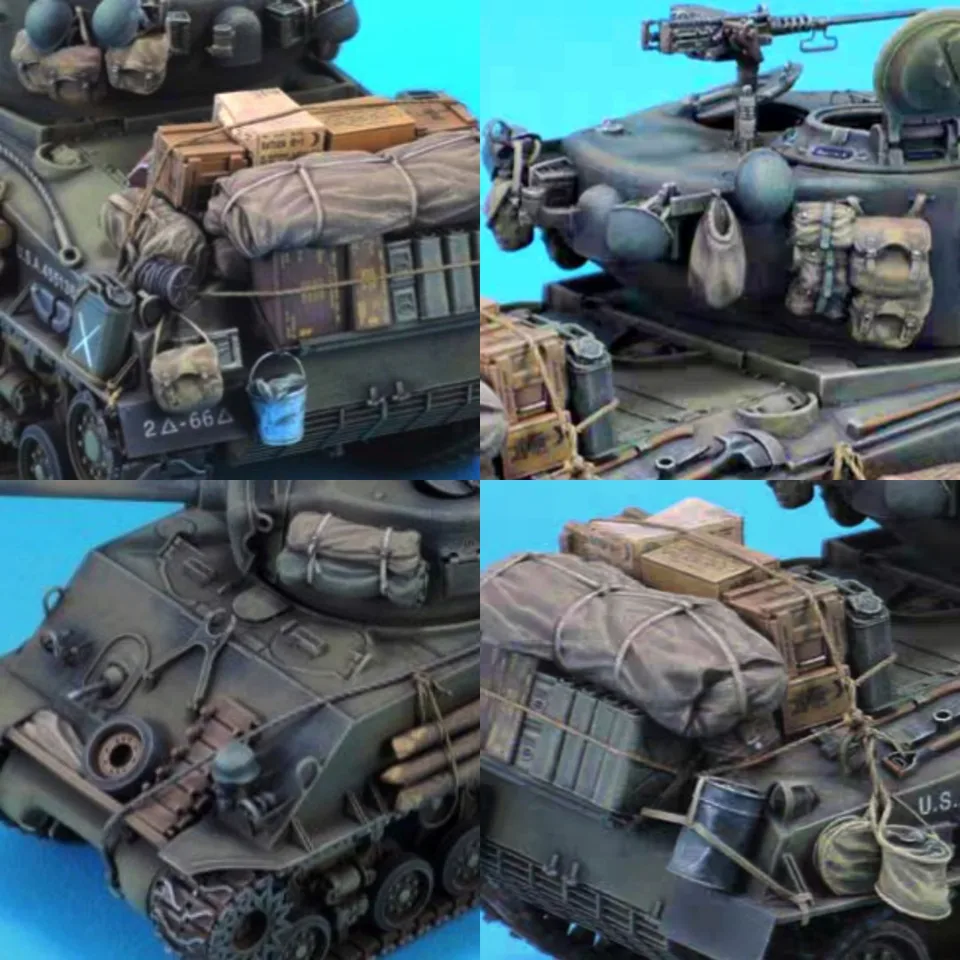1/35 キャストレジン シャーマン レイジ M4 戦車 装甲戦闘車両 外部