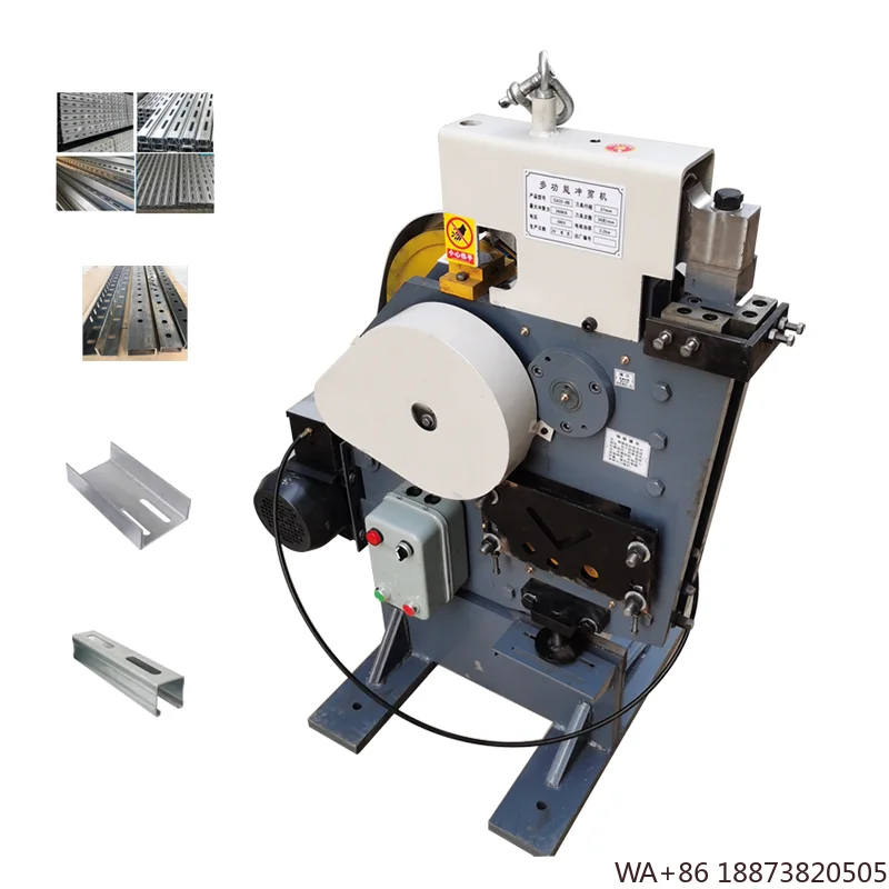 Machine QA32--10B Small Ironwork   Channel Steel Triangular Steel Punching   Steel Bending