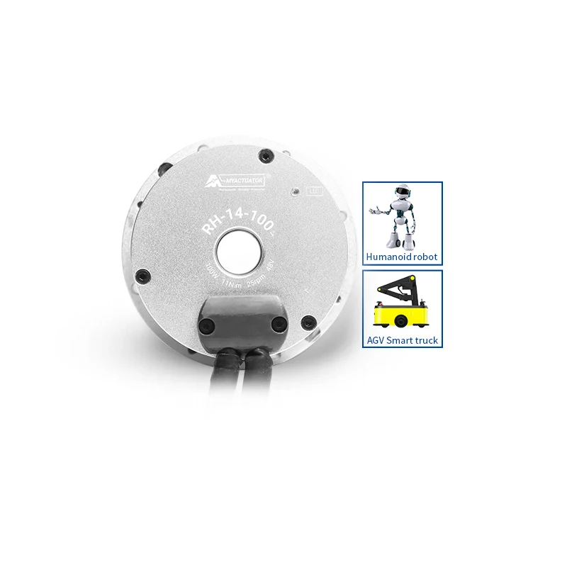 

MYACTUATOR RH-14 1:100 Мотор гармоник-редуктор Большой полый высокоточный модуль робота Промышленная автоматизация Медицинское оборудование BLDC