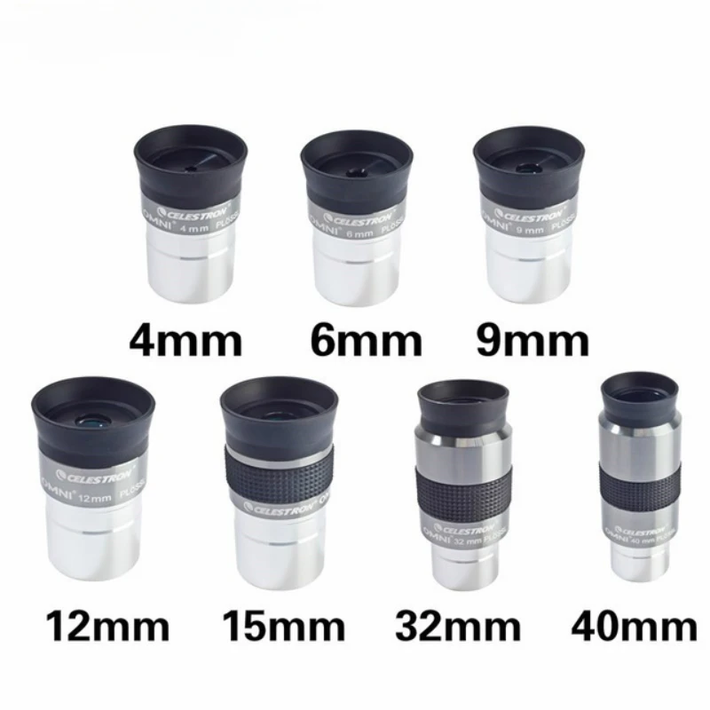 Eyepiece PL4/6/9/12/15/32/40mm astronomical telescope eyepiece universal