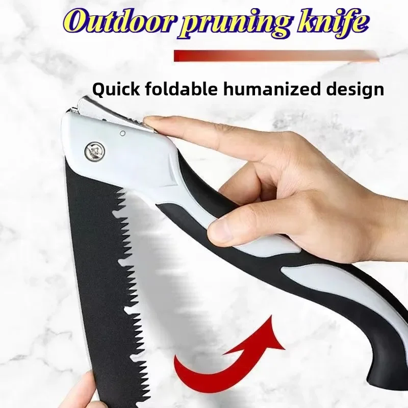 Gardening Portable Saw Secateurs Outdoor Logging Folding Hand Saw For the Garden Multifunctional Pruner Grip Tok Foldable Tools