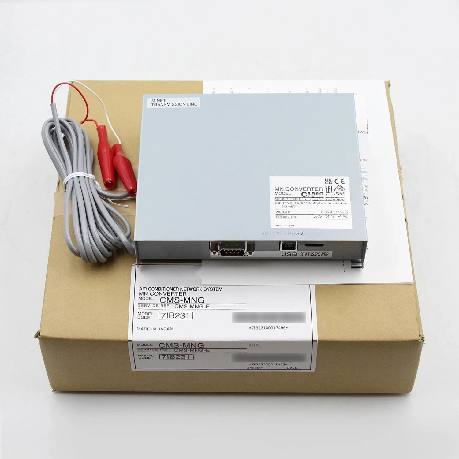 New MN Converter CMS-MNG For Mitsubishi Electric VRF Air Conditioner Maintenance Network System parts hvac service Original tool