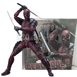 Shf Deadpool Ml X-Men Anime Figures Deadpool 2 Action Figurine 16cm PVC Model GK Statue Collection Room Decoration Toy Kid Gifts