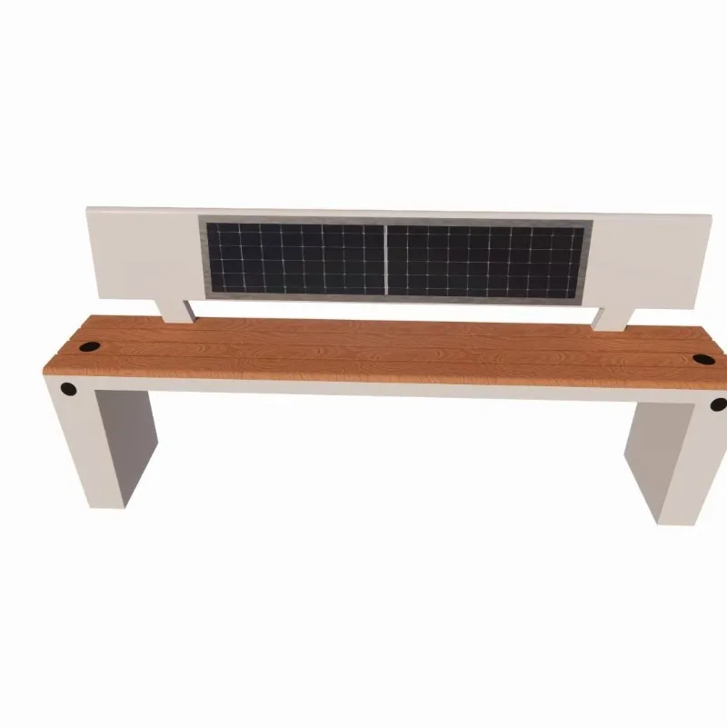 

Park solar mobile phone charging seat, seat, photovoltaic charging seat