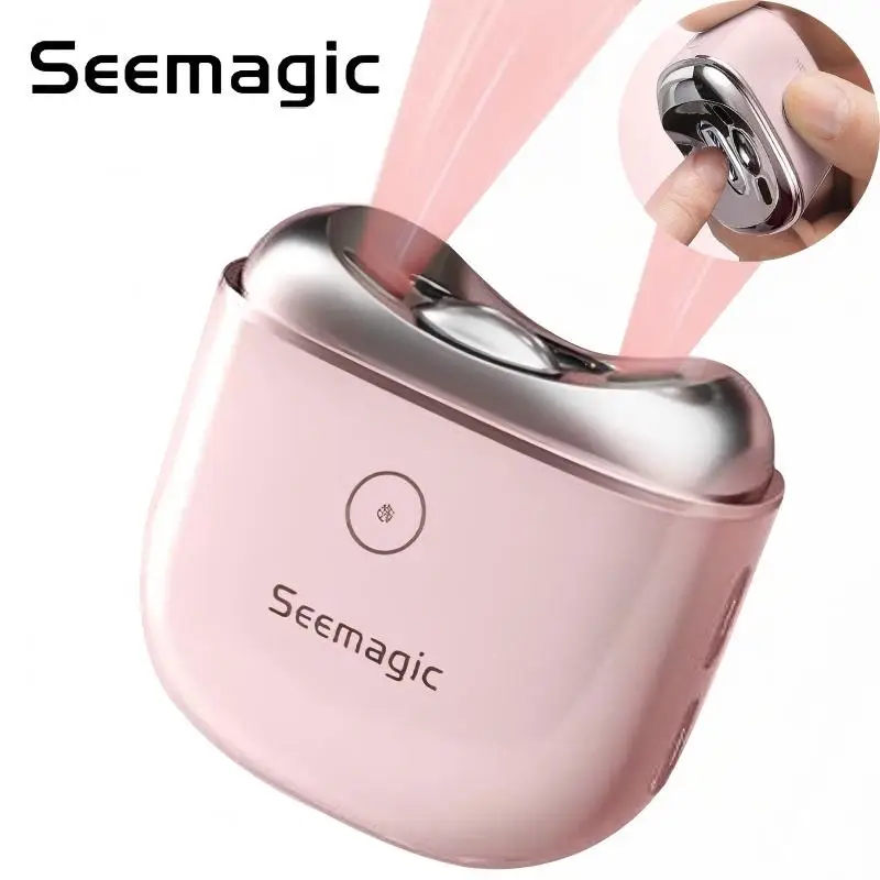 

Electric Nail Clipper Alloy BodySeemagic Automatic Nail Grinder Infrared Safety Protection Manicure Tool Festival Gift