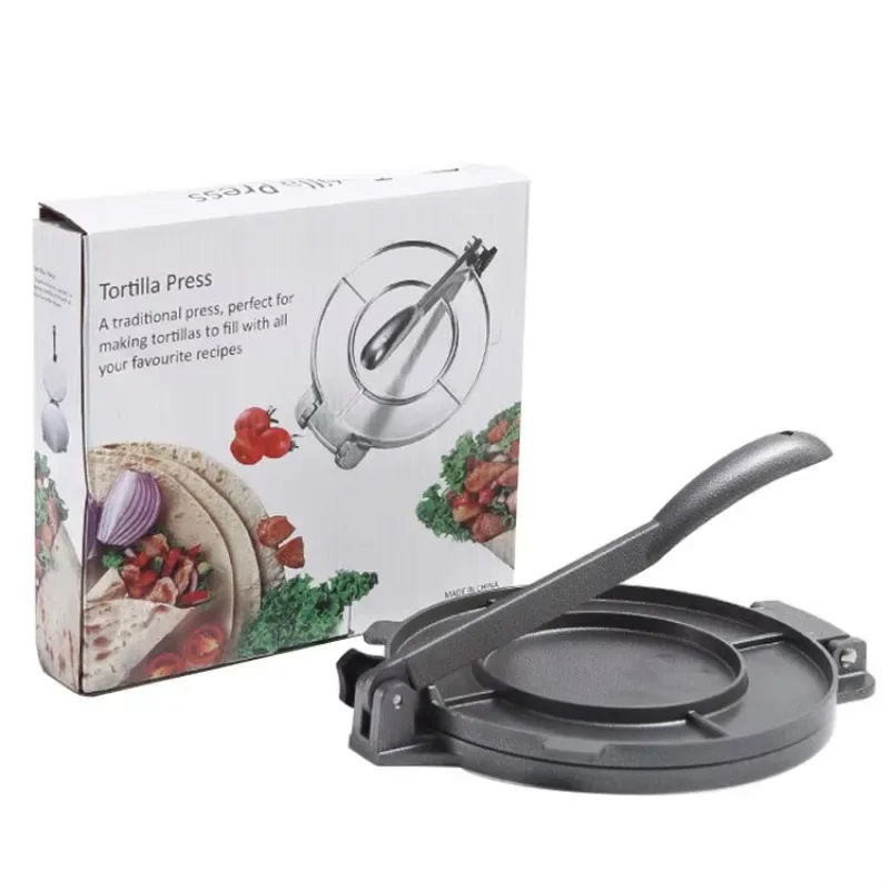 2026 Unique Dumpling Skin Press Aluminum Hand Type Mexican Dough Press Machine Manual Corn Dough Setting Machine Cake Press Mach