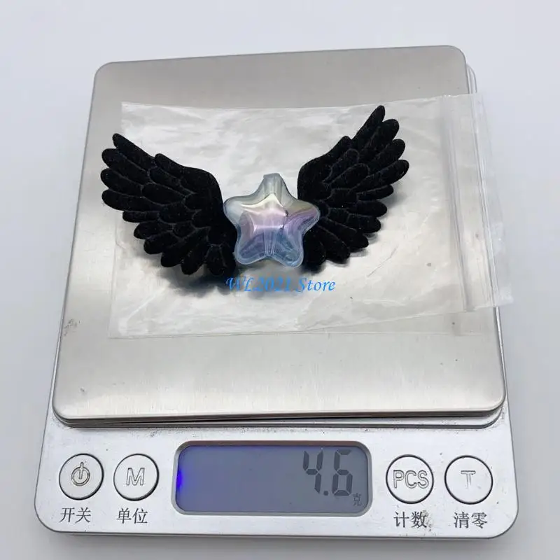 

G5GC Hair Barrette Alloy Acrylic Material Star Hairpin Perfect Gift for Fashion Lover