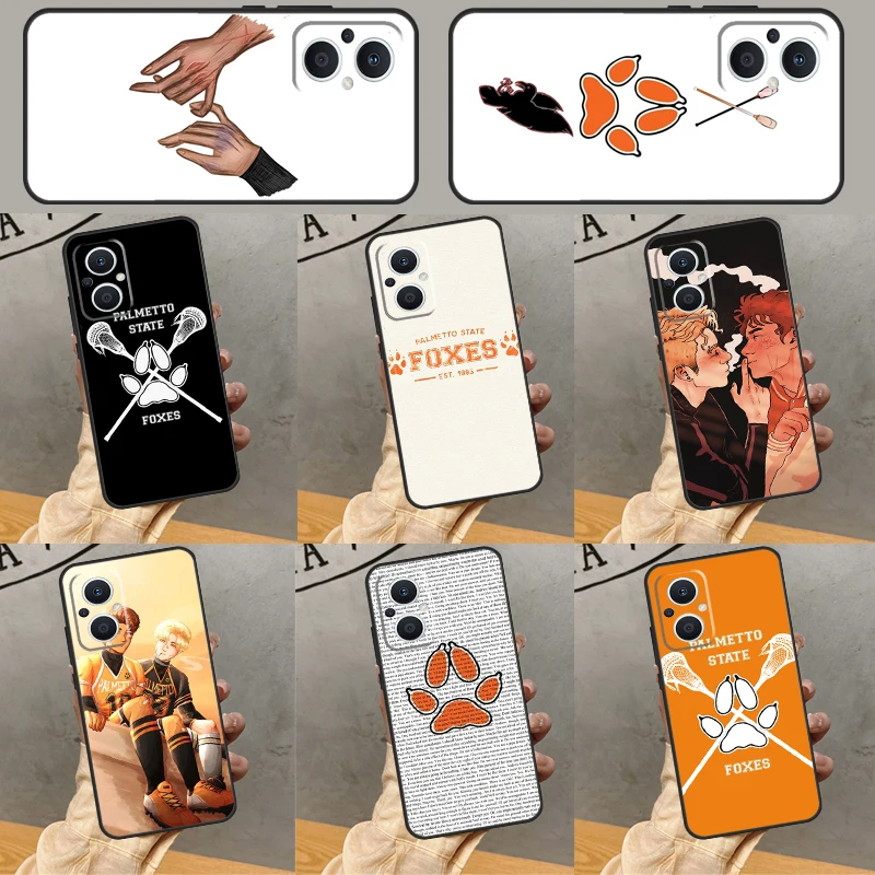 Andreil All Game Palmetto State Foxes Case For OPPO Reno 8T 4Z 5Z 2Z 3 4 5 6 7 8 Lite OPPO Find X3 Neo X2 Lite X5 X6 Pro Cover