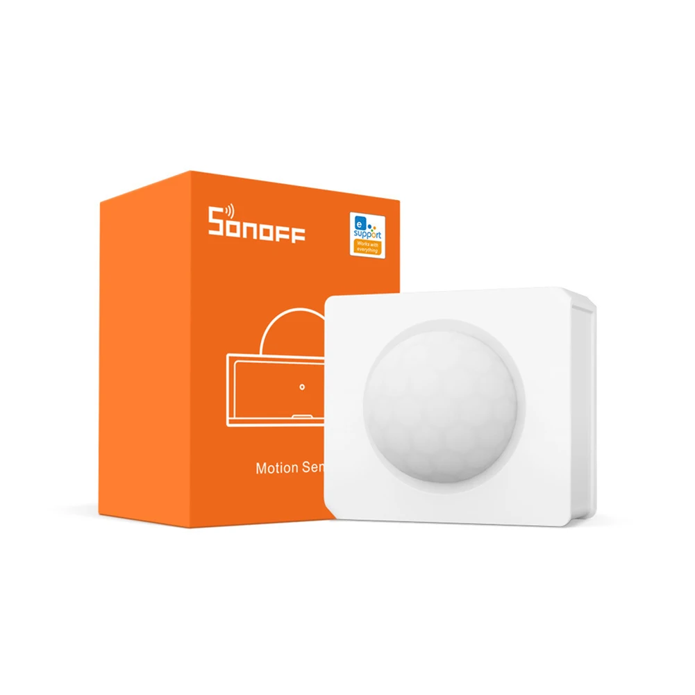 SONOFF-Smart Motion Sensor Detector, SNZB-03, Zigbee 3.0, ZBBridge Necessário, Funciona com Alexa, Google Home, Via eWeLink