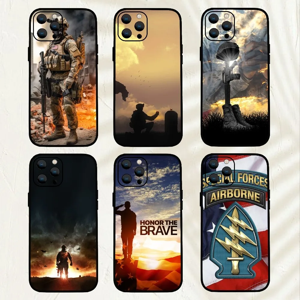 Navy SEALs Delta force Soldier  Phone Case  For Samsung Galaxy S24 S23 S22 S21 S20 Ultra Plus S20FE FE Cover