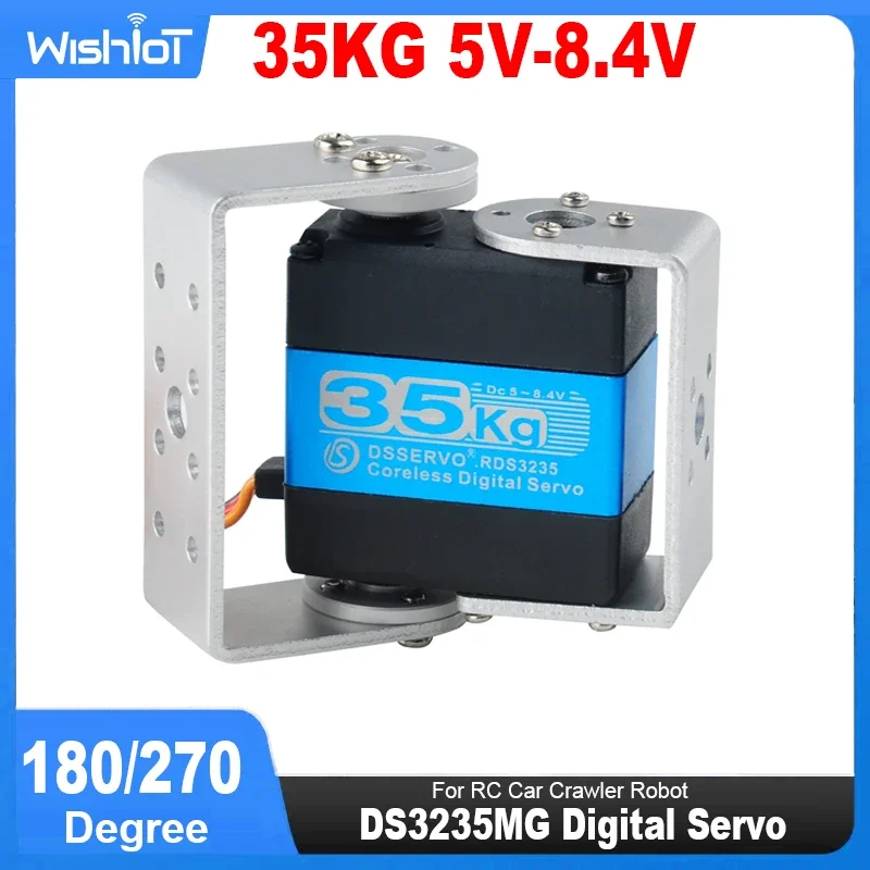 DS3235MG Digital Motor Servo 35 kg 180/270 Grad 5-7,4 V Drehmoment Metall Getriebe RC Roboter Servo coreless Für RC Auto Crawler Roboter