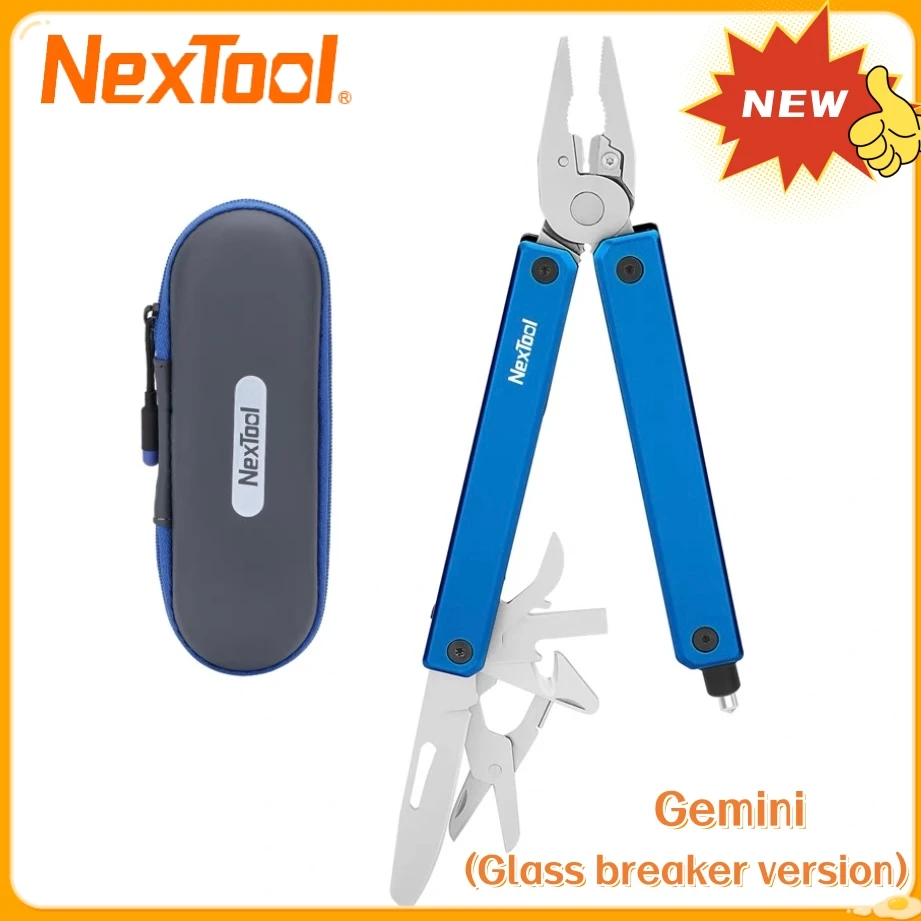 

Nextool 12-IN-1 Car Window Breaker Multi-tool Combination Emergency Safety Belt Cutter Escape Tool Pliers