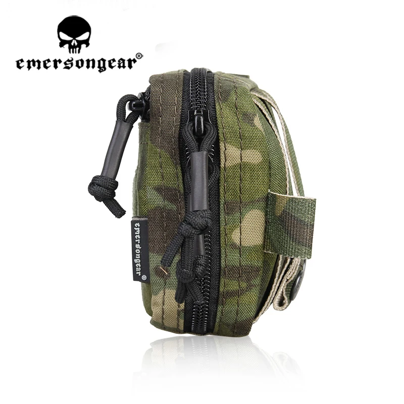 Emersongear, тактическая поясная сумка для мусора, многофункциональная сумка для хранения, карман для инструментов, охота, пеший туризм, уличный нейлон Milsim Sport