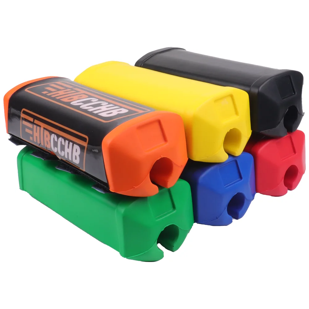 Motorcycle Square Handlebar Pad Chest Protector Pad Accessories fit For 1-1/8 Handlebar Motocross Dirt Pit Bike Modified Parts view 2