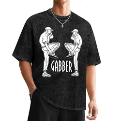 Gabber T-Shirt summer tops cotton graphic tees for a boy men workout shirt