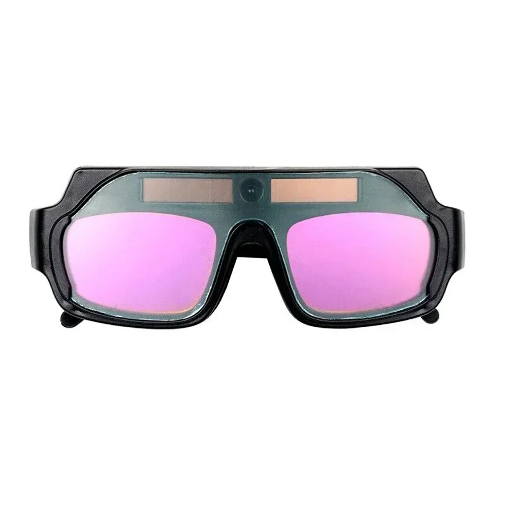 Gafas de soldadura con oscurecimiento automático, gafas de soldador antiarañazos de PP negro para corte por Plasma, piezas de cascos de soldadura de