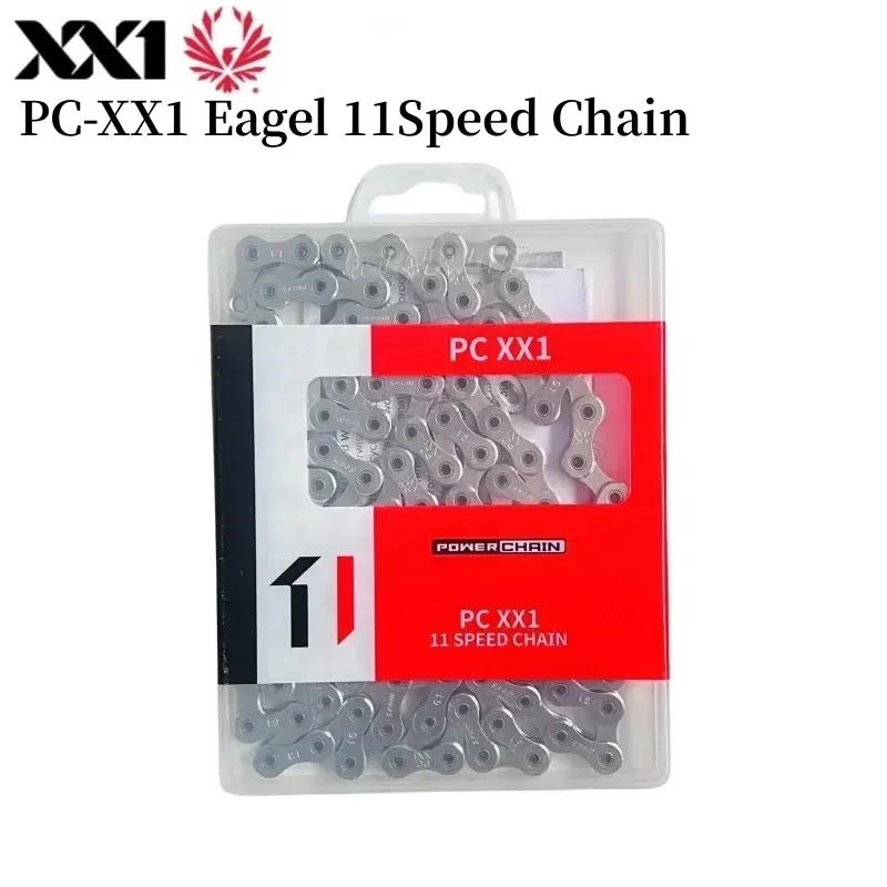 

PC XX1 1X11S 11Speed Bike Chain 11S 11V Hollow Mountain Bicycle Chain XX1 Original Sram Bicycle Chain MTB Bike Parts