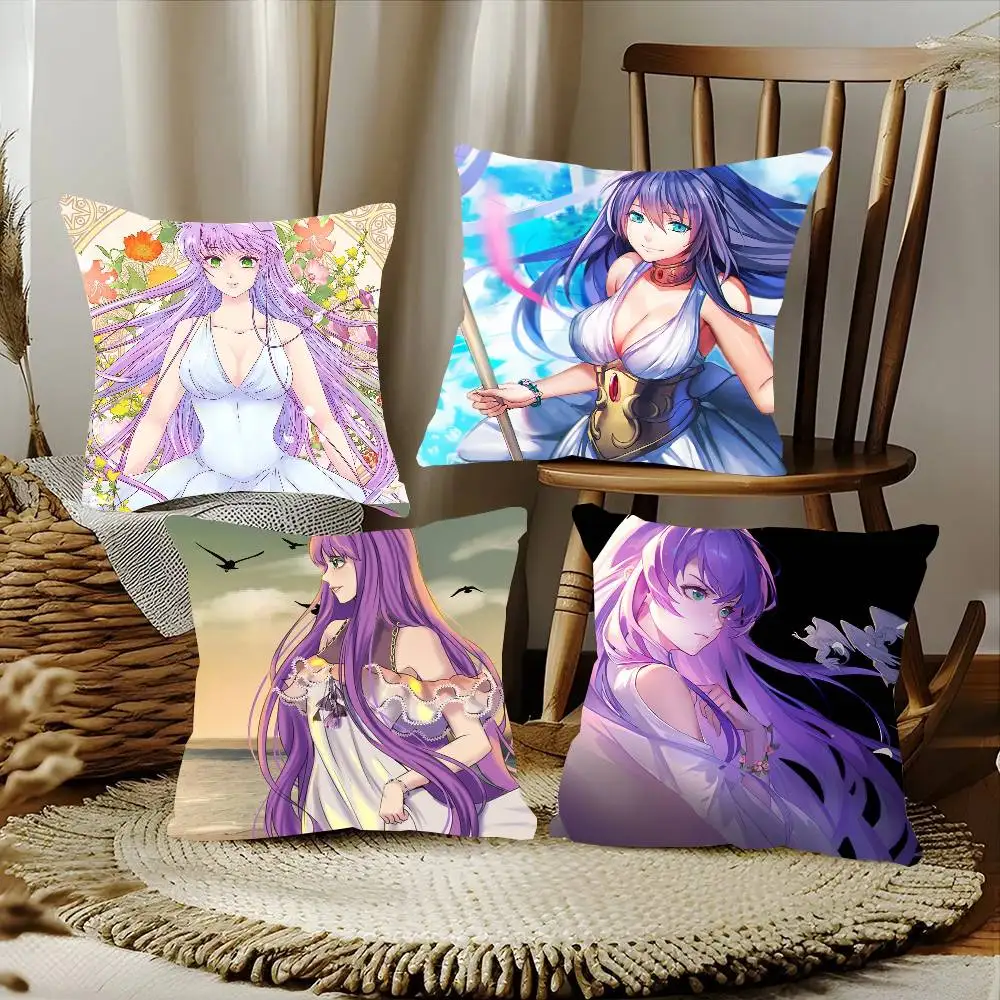 Athena Animation S-Saint S-Seiya Pillow Case Fashion Square Pillowcase Bedroom Sofa Room Ins Decoration Leisure