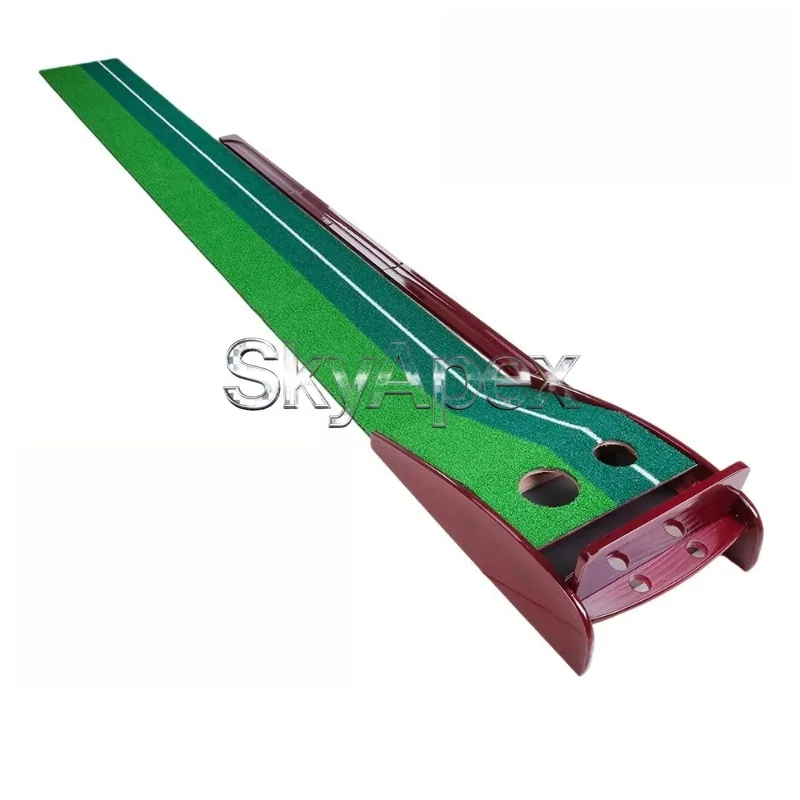 Golf Training Aids Indoor Putting Green Mat Grass Turf Help Golf Lover Master Stroke Consistency For Regular Putting Skill Drill