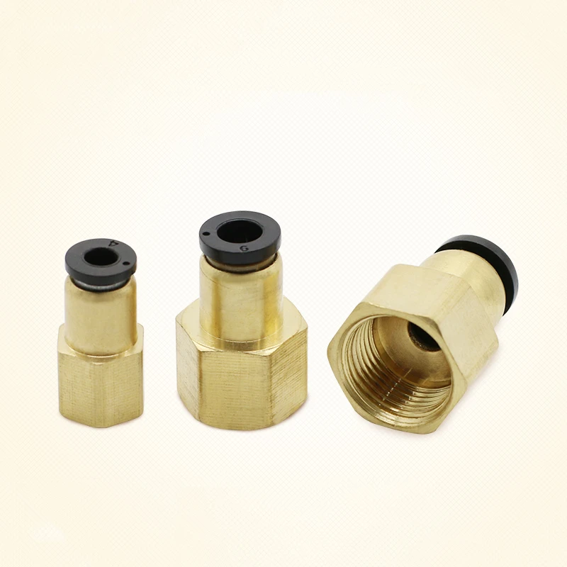 

Quick Fitting Connectors Hose Quick Coupling Internal Thread PCF4-M5 PCF6-01 PCF8-02 PCF10-03 PCF12-04