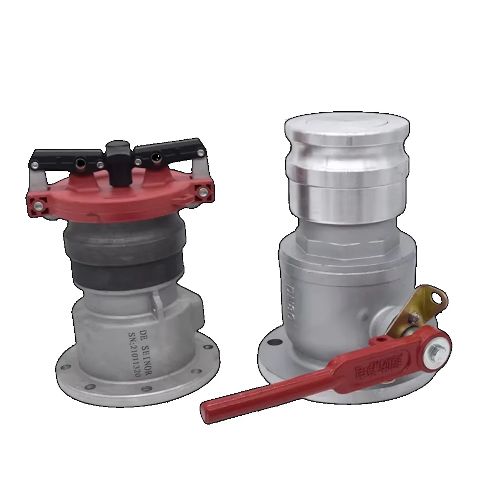 Automatic quick connector steam recovery adapter oil tanker tank attachment ball valve