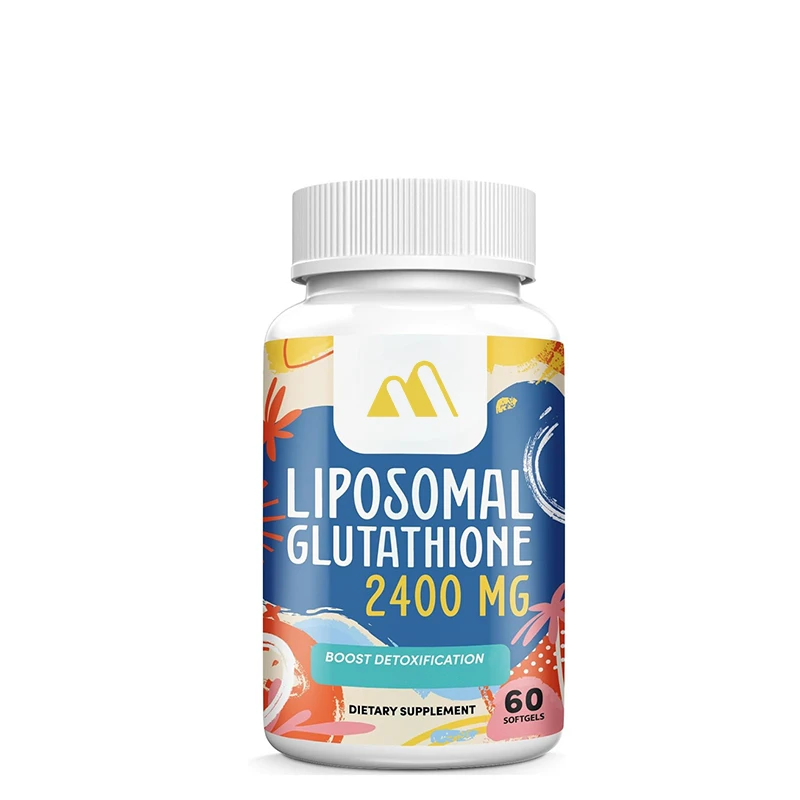 Liposome Glutathione -2400 Milligrams -60 Soft Capsules - Antioxidant Supplement